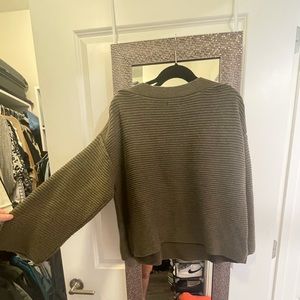 Lou & Grey Cropped Boatneck Sweater